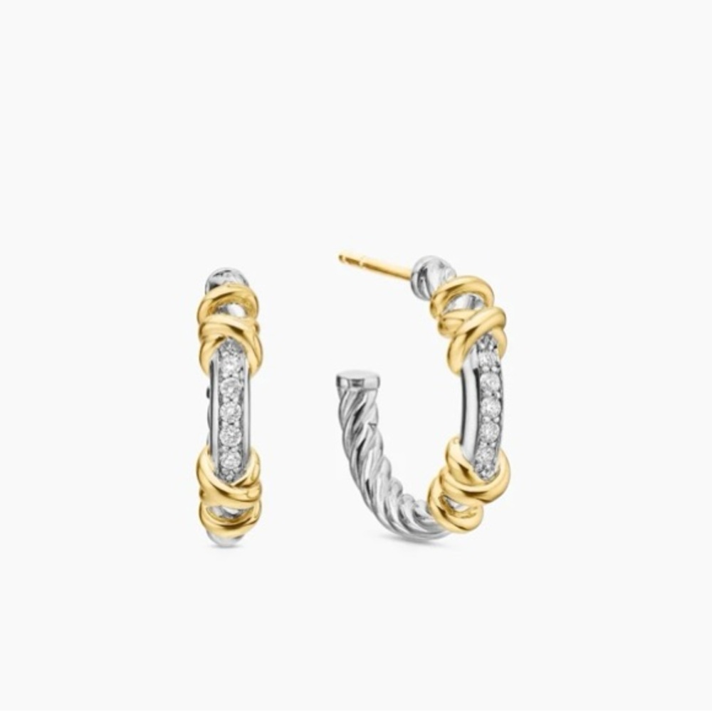 David Yurman Petite Helena Hoops